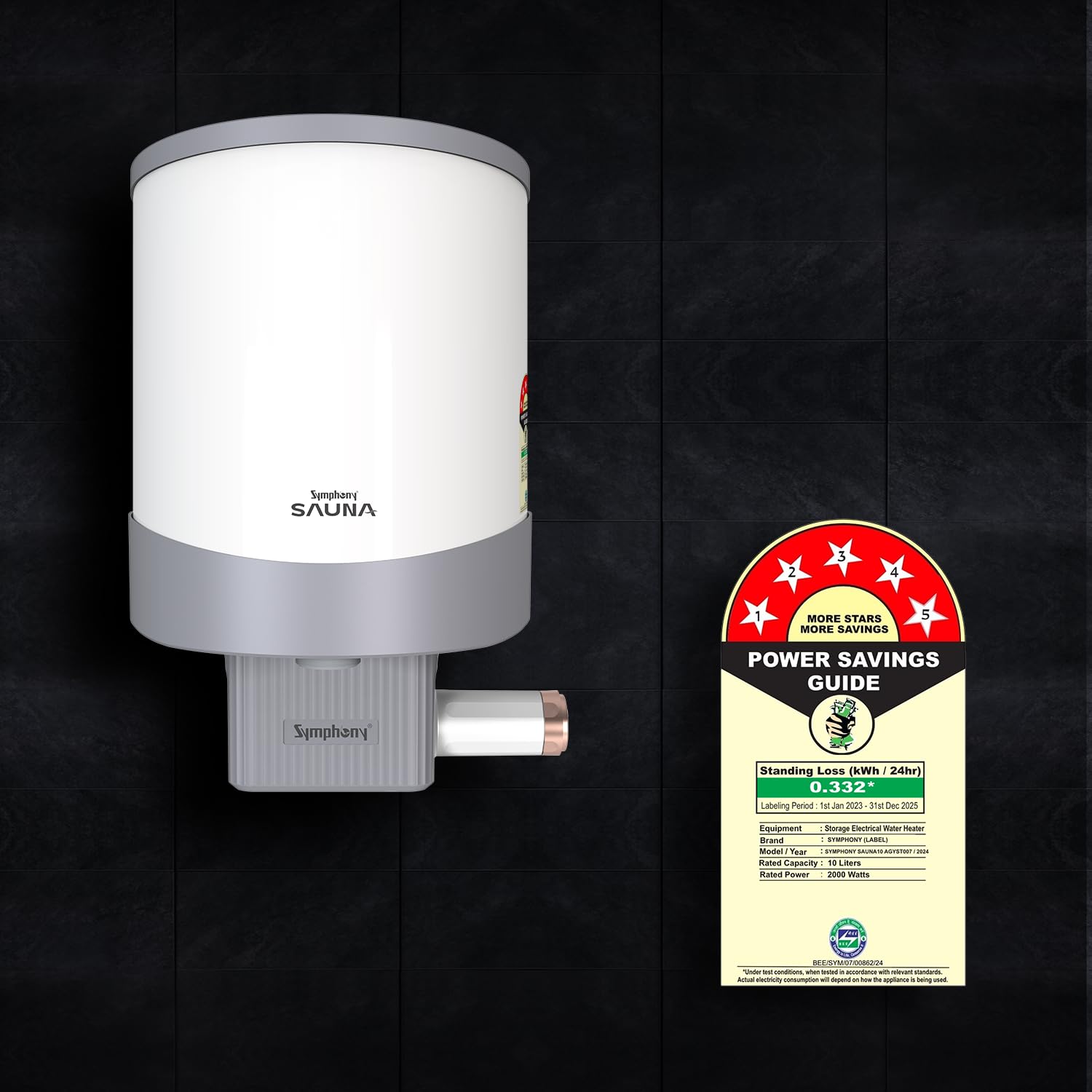 Symphony Sauna Geyser with PUROPOD Filter