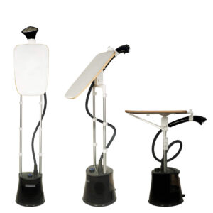 Hamilton Beach 2000W Professional Garment Steamer with Stand - 45g/min Steam, 20s Heat-Up, 6 Levels