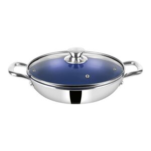 Pigeon Cerrasteel SS Clad Ceramic Kadai 240