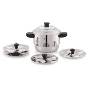 JVL Sambar Idly Maker Triply Base 4 Plates Mini idly Maker