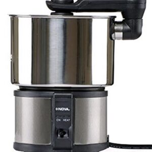 Travel Cooker (SS, 1.30 Liters) TC 1555 350-Watt (DUAL VOLTAGE)(115/230V)(Grey, Outer Lid, Stainless Steel)Electric Kettle