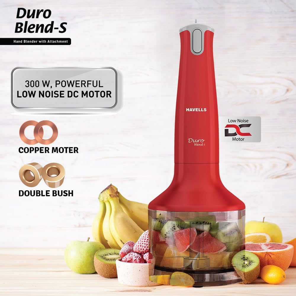 Havells Duro Blend S Hand Blender with Chopper