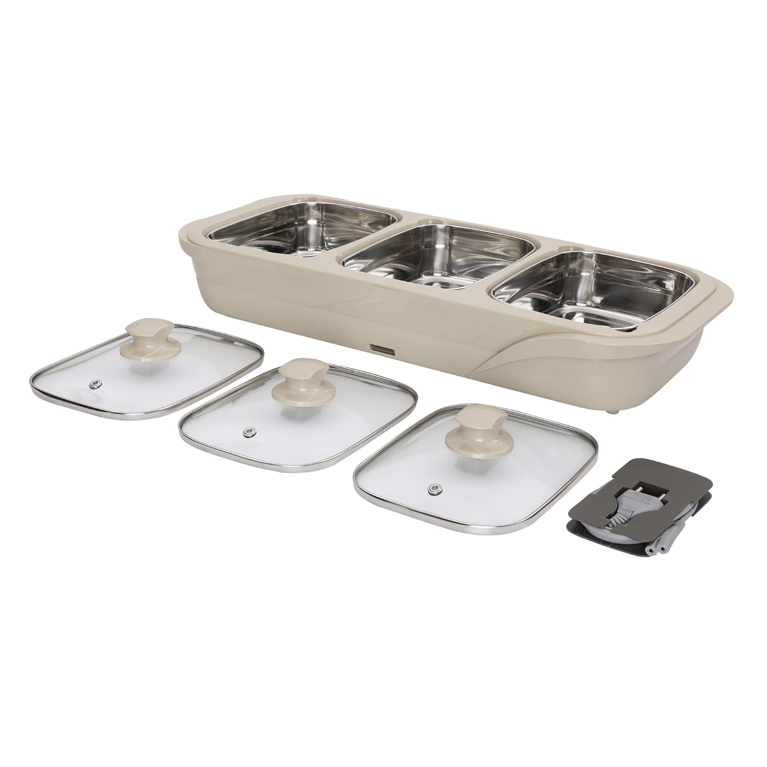 Jaypee Plus 3-in-1 Electric Casserole Set
