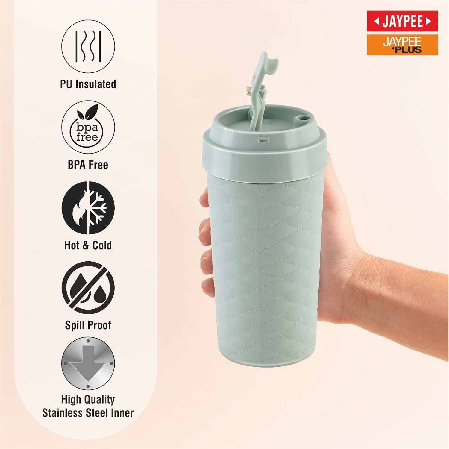 JAYPEE Luxip Sipper Pu Insulated Inner Stainless Steel