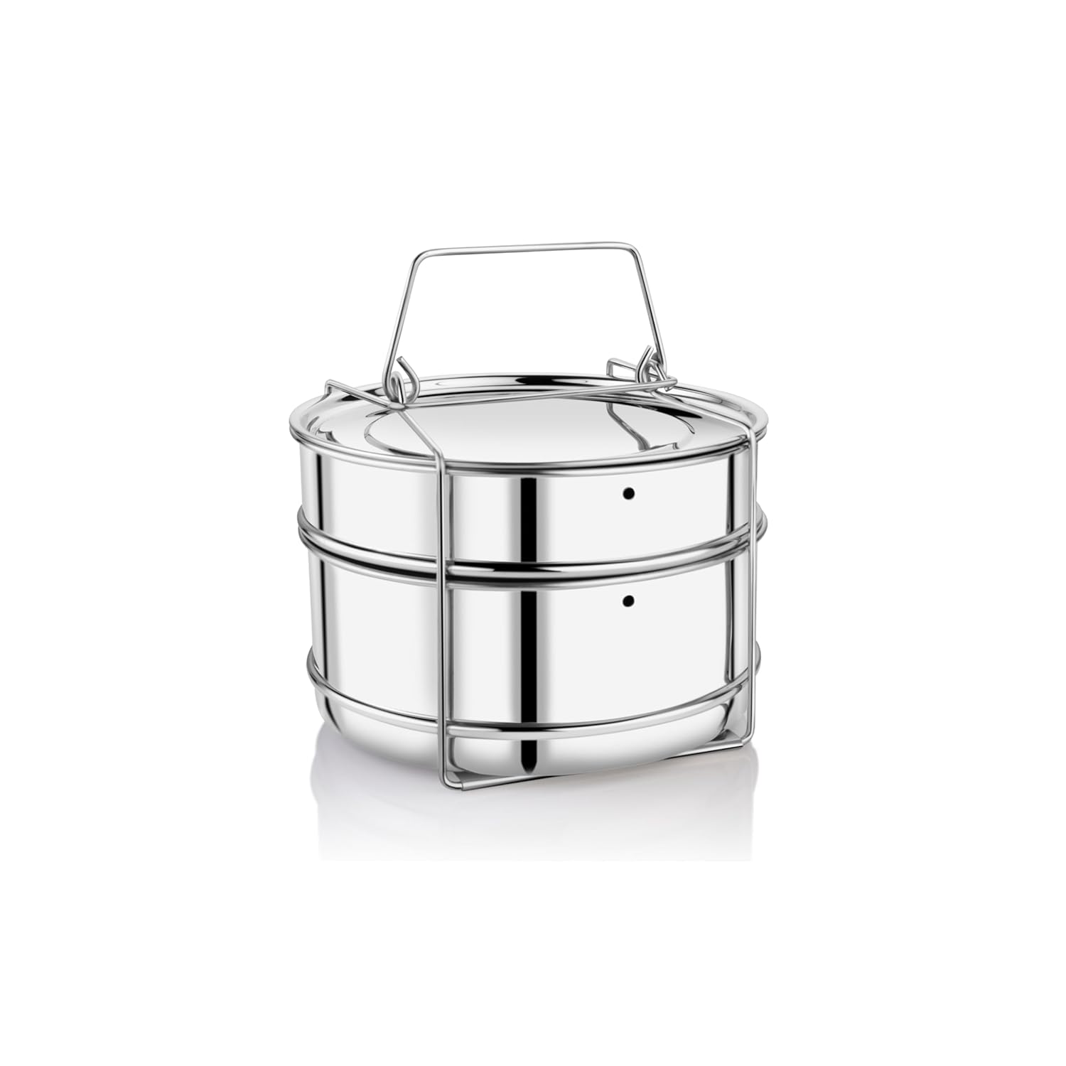 Embassy Steel Cooker Separator for Prestige Popular 3 Litres Cooker only (5-Pieces)