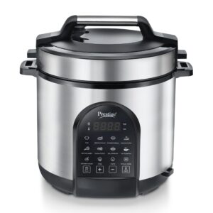 Prestige Smart Cook 6L Electric Cooker | 11 Pre-Set Menus | Steel Bowl