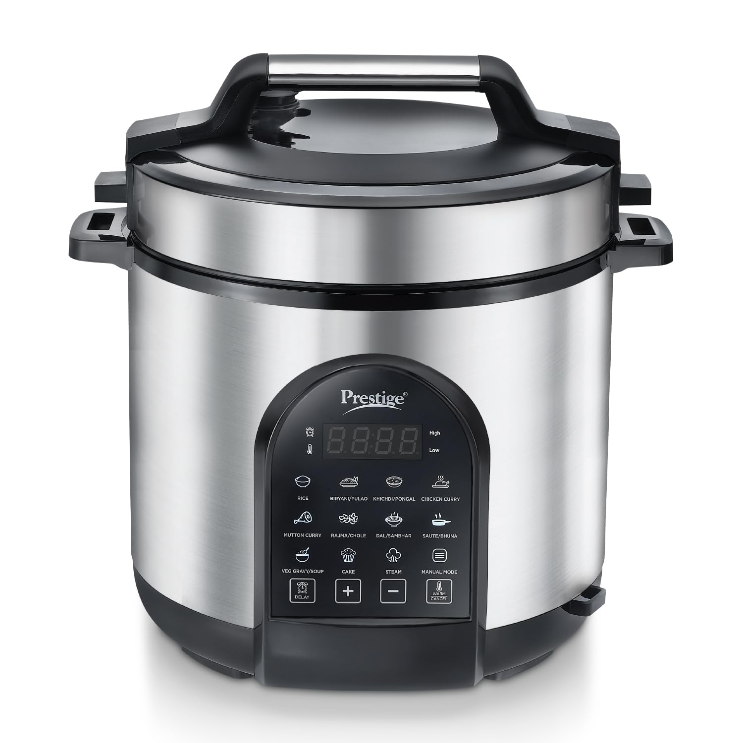 Prestige Smart Cook 6L Electric Cooker | 11 Pre-Set Menus | Steel Bowl