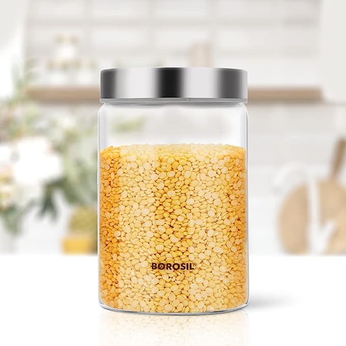 Borosil Endura Air-Tight Glass Jar