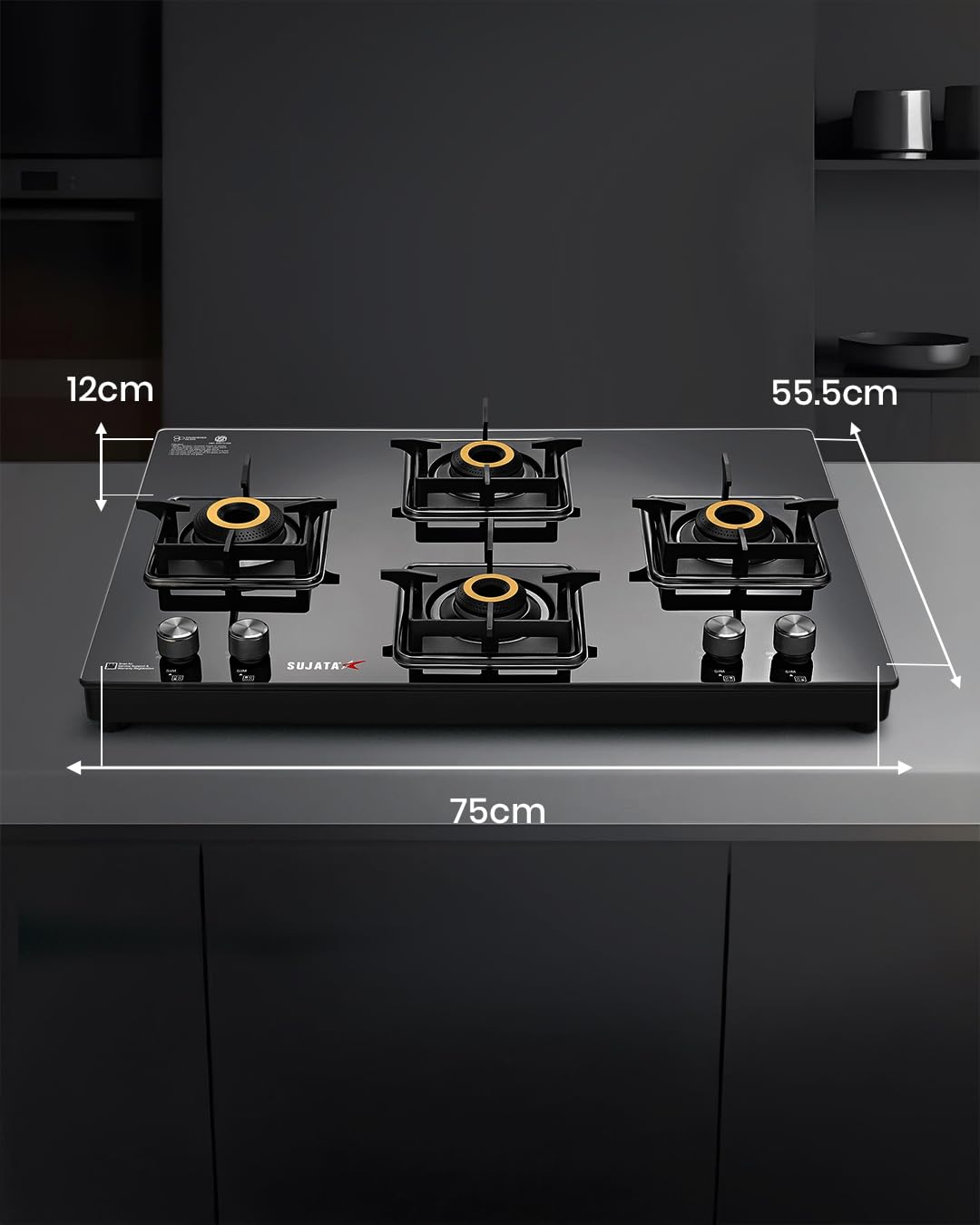 Sujata Maestro Premium Cross Gas Stove