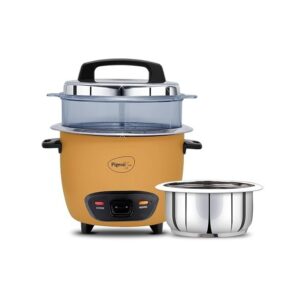 Pigeon Erc Inox Pro With Steamer 1.8L Dx Yellow