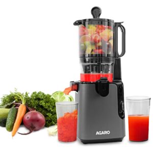 AGARO Regal Cold Press Slow Juicer 250W with Wide 5.8" Chute | 65 RPM