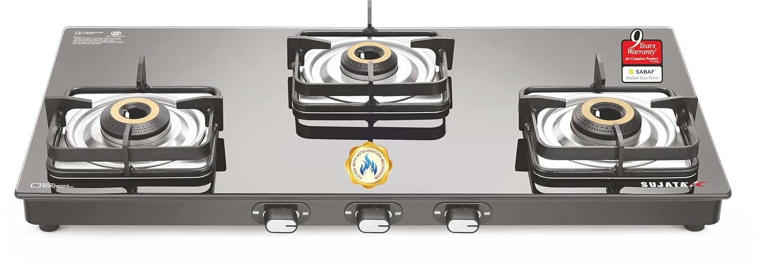Sujata Gas Stove Classic 3B Ai