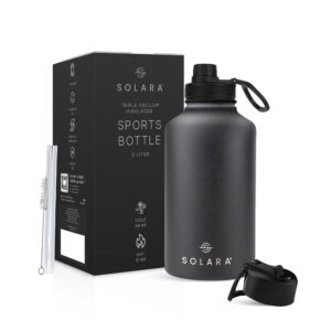 SOLARA Insulated Water Bottle 2000ml – Thermosteel Hot & Cold Flask