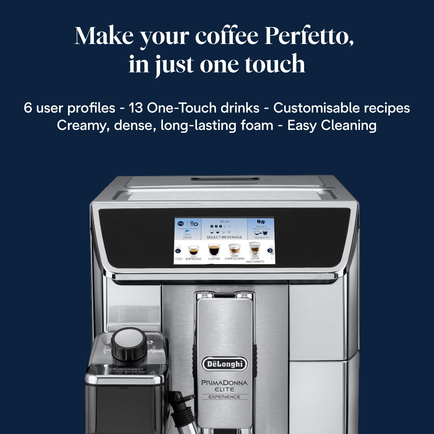 Delonghi Prima Donna Elite Coffee Machine