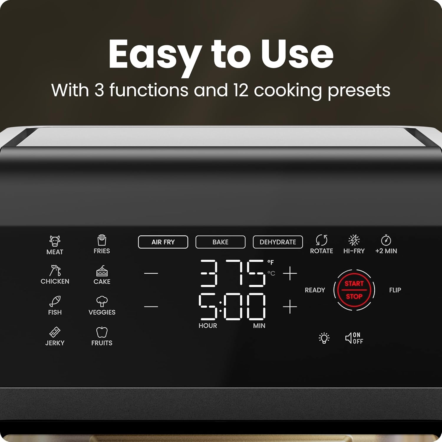 Chefman Multifunctional 12QT Air Fryer Oven