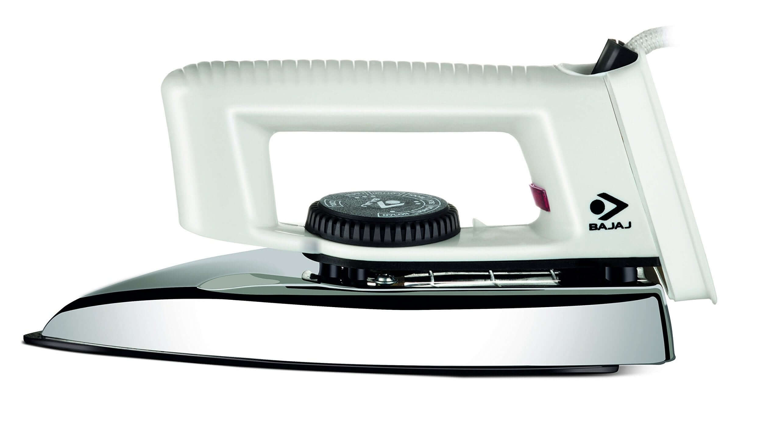 Bajaj Popular Lightweight 1000W Dry Iron - White