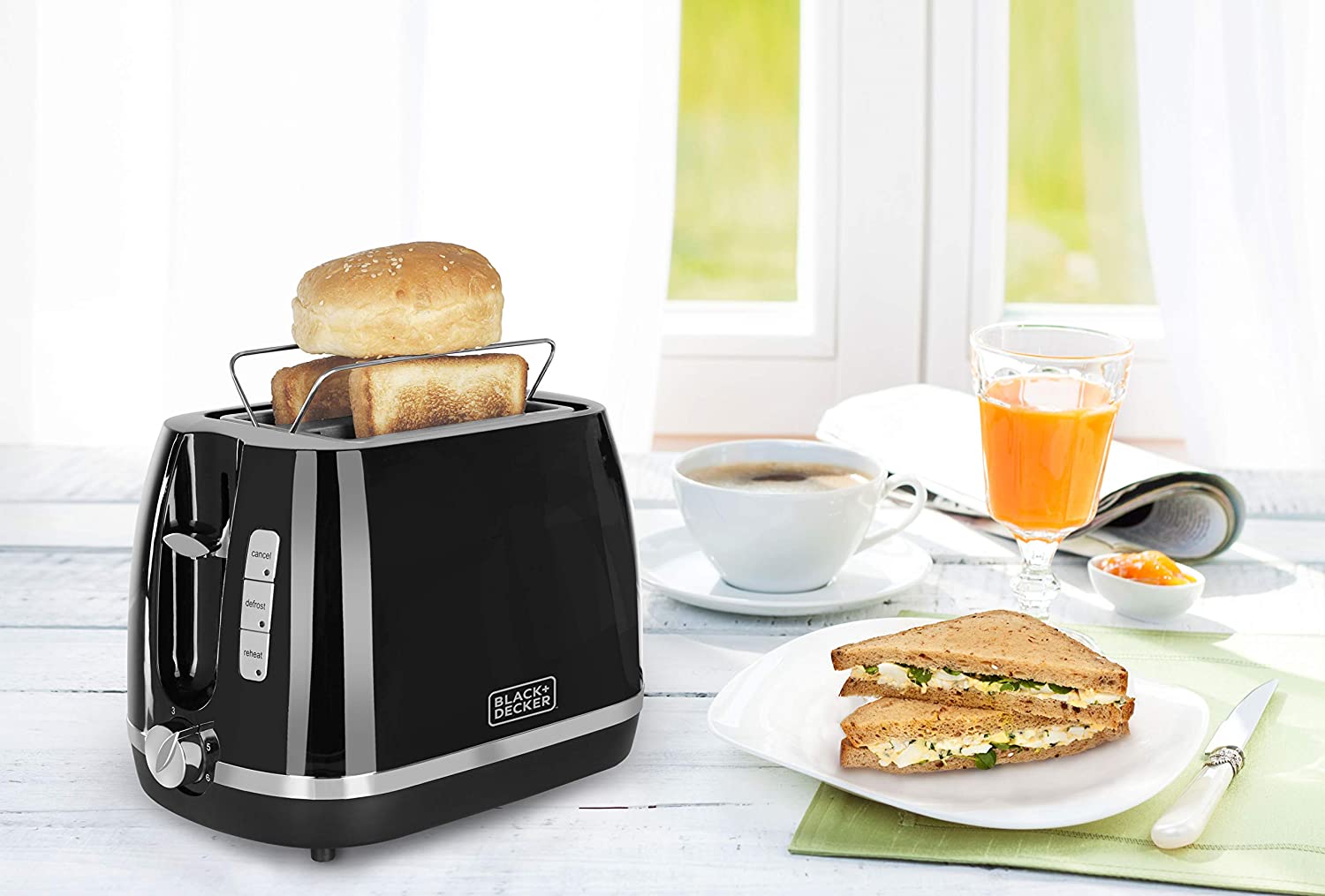 Black + Decker Pop-up Toaster