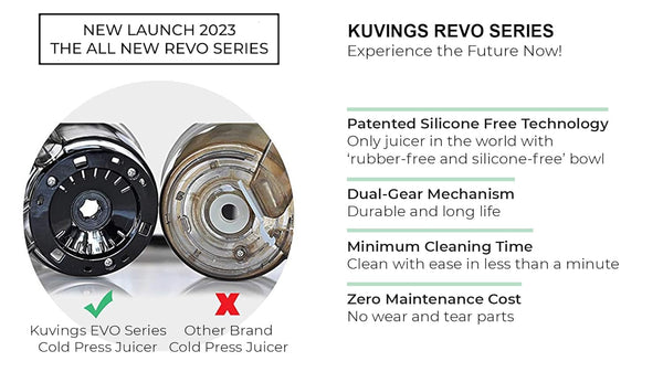 Kuvings REVO830 with Strainers