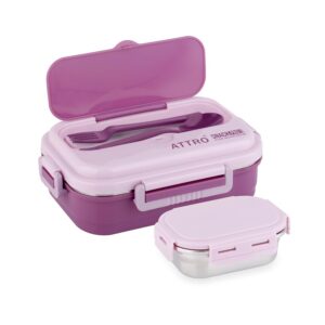 Attro SnackPro Insulated Lunch Box with 1 Small Container