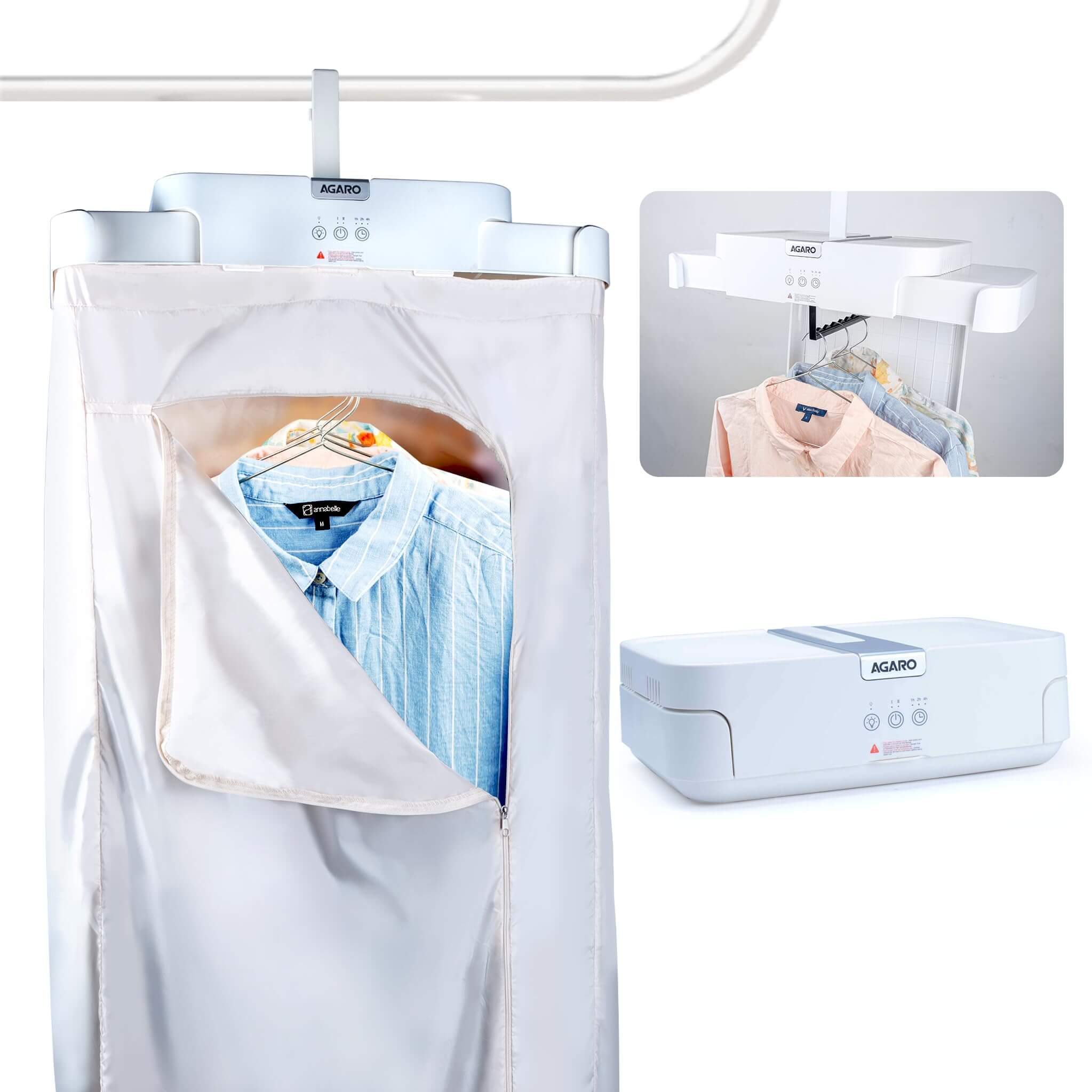 AGARO Regal 103L Portable Clothes Dryer Machine - 9 Piece Capacity Electric Warmer