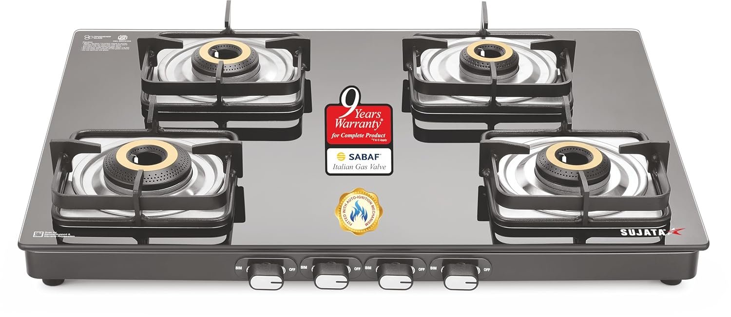Sujata Gas Stove Classic 4B Ai