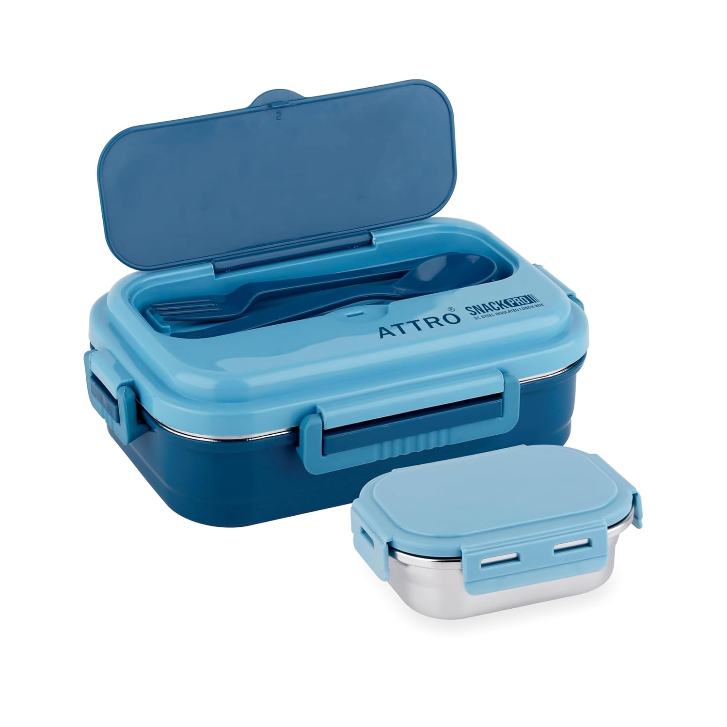 Attro SnackPro Insulated Lunch Box with 1 Small Container