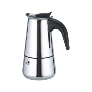 Stainless Steel Stovetop Coffee Percolator | South Indian Kapi Maker | Mokka Pot Espresso Maker | Mocha Pot Authentic Coffee Brewer (2 CUPS/4 CUPS /6 CUPS)