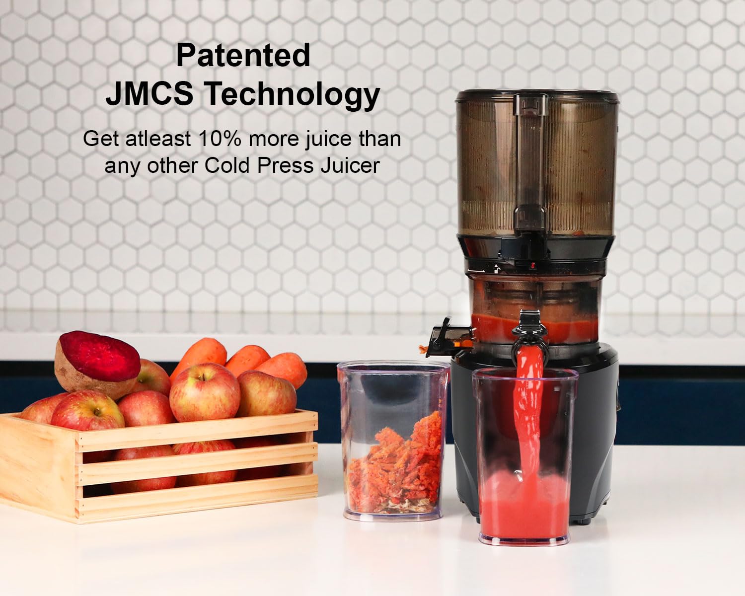 Kuvings AUTO10 Automatic Cold Press Juicer with Strainers