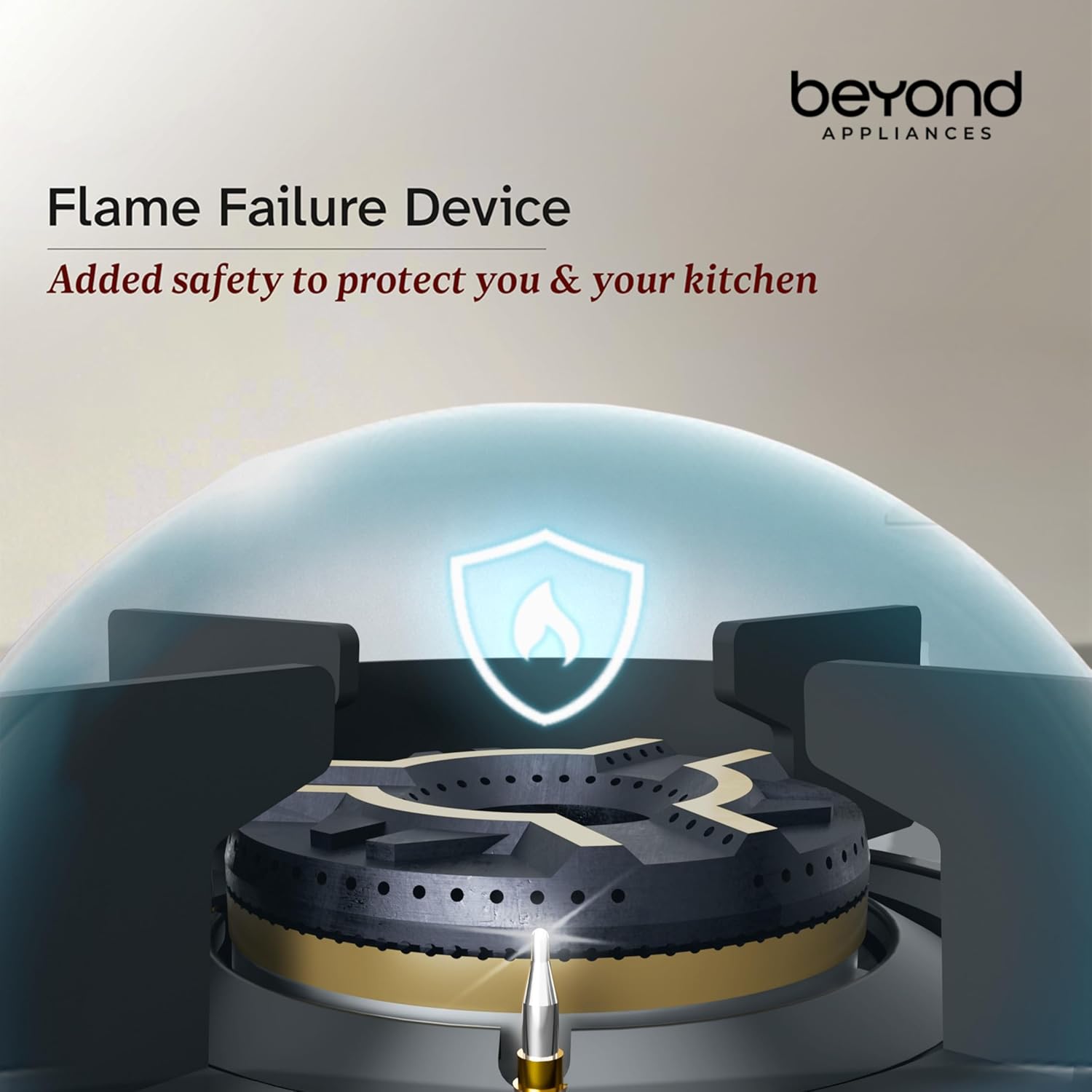 Beyond Appliances Solaria 4 Burner Smart Gas Stove