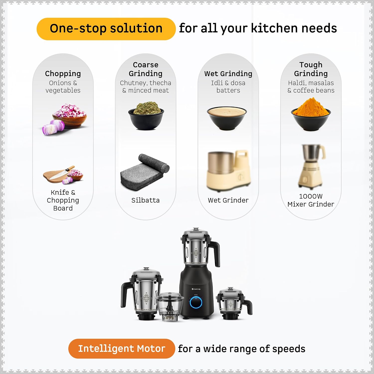 Atomberg Tavi Mixer Grinder