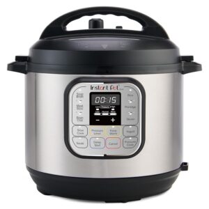 Instant Pot Duo 3QT (2.8L) And 6QT (5.7L) 7-in-1 Electric Pressure Cooker, Multi Pot, SS304 Stainless Steel Inner Pot, Slow Cook, Rice Cooker, Steamer, Sauté, Yogurt Maker & Keep Warm, 11 Customizable programs, 230V