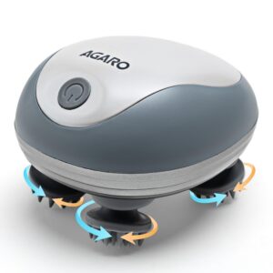 AGARO SM3675 Electric Scalp Massager | Rechargeable Head Massager for Hair Growth & Stress Relief