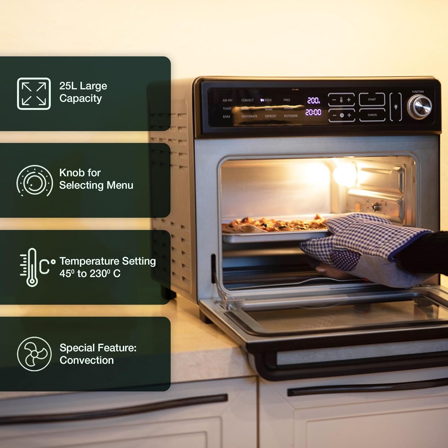 Tesora Imperial Chef Digital Air Fryer Oven