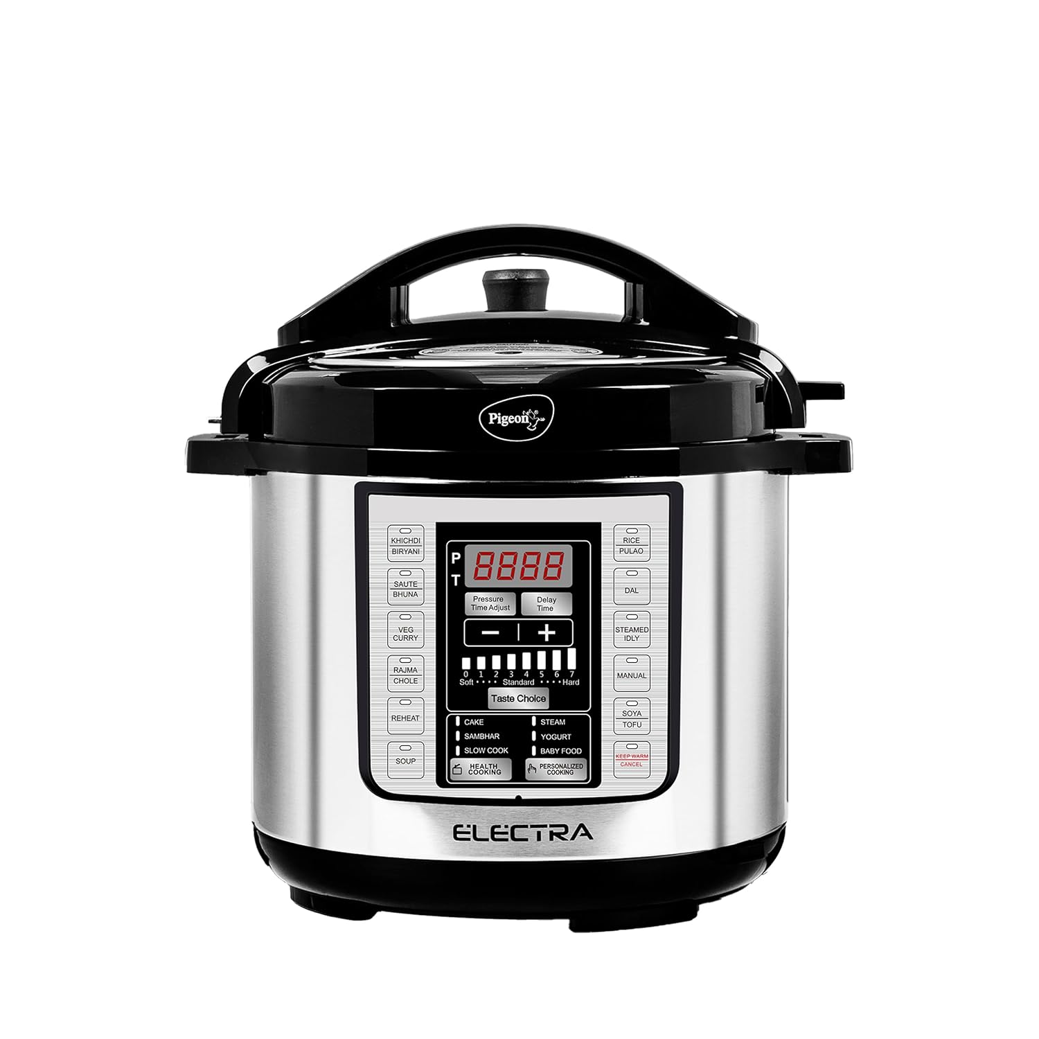 Pigeon Electra Smart EPC Cooker | Digital Display | 8 Preset Menus | Delay Timer | Automatic Cooking