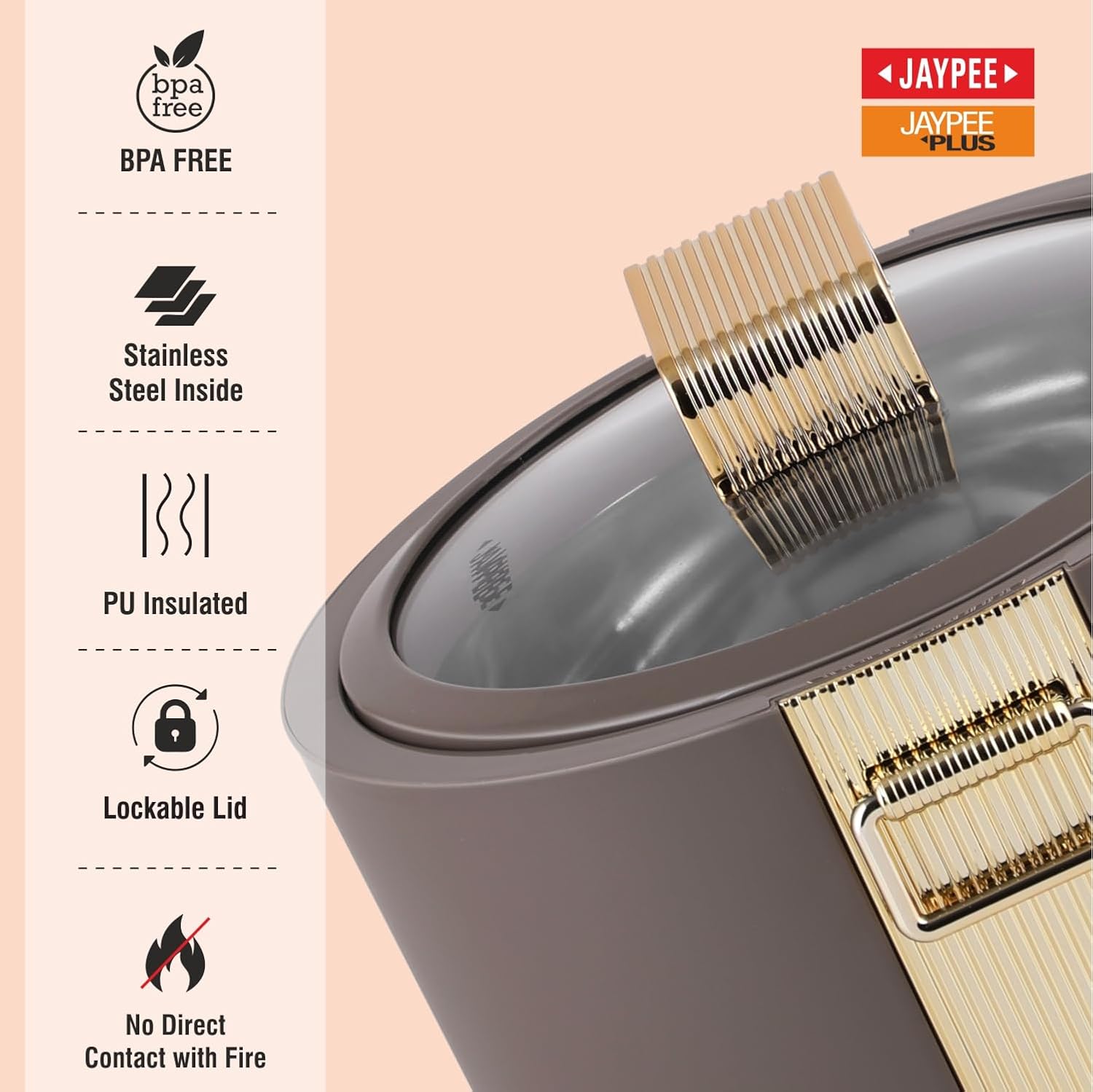 Jaypee Regalia Klass Inner Stainless Steel Casserole