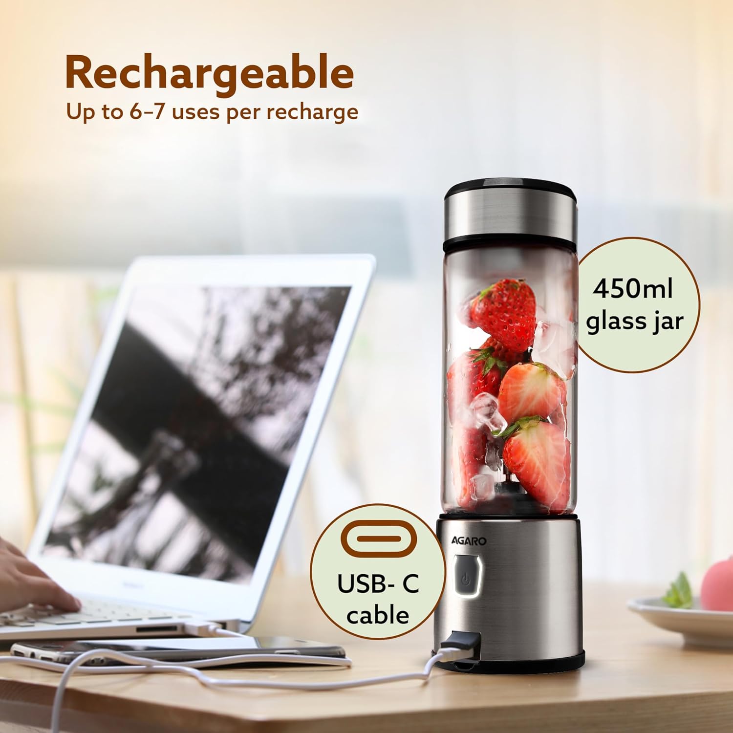Agaro Galaxy Portable Blender