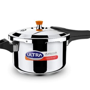 Ultra Duracook Stainless Steel Outer Lid Pressure Cooker, 5.5 liter