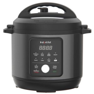 Instant Pot Essential 6QT (5.7L) 9-in-1 Electric Pressure Cooker, SS304 Stainless Steel Inner Pot, Original USA Brand, Slow Cook, Sauté, Steam, Cook Rice & Sous Vide, DIY (40°C to 190°C), 230V