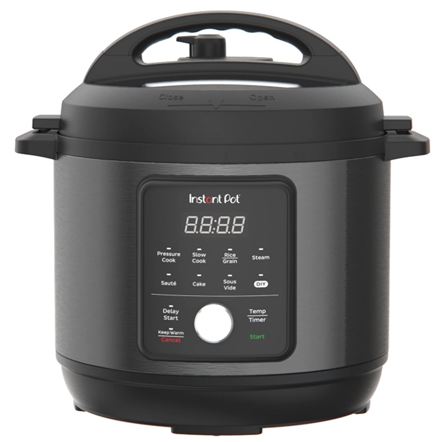 Instant Pot Essential 6QT (5.7L) 9-in-1 Electric Pressure Cooker, SS304 Stainless Steel Inner Pot, Original USA Brand, Slow Cook, Sauté, Steam, Cook Rice & Sous Vide, DIY (40°C to 190°C), 230V