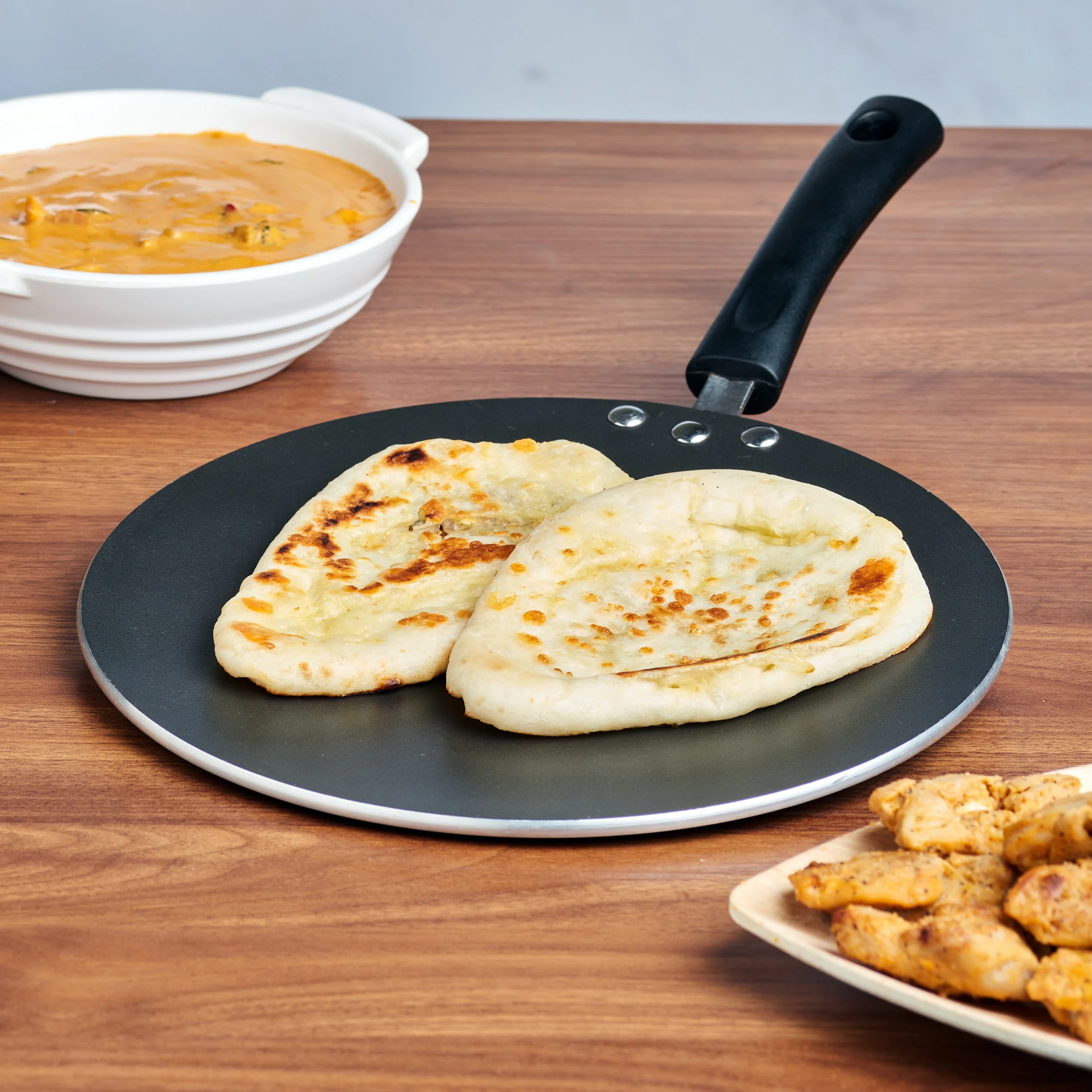 Vinod Zest Non Stick Concave Tawa 26.5 Cm | 5mm Thickness - Image 2