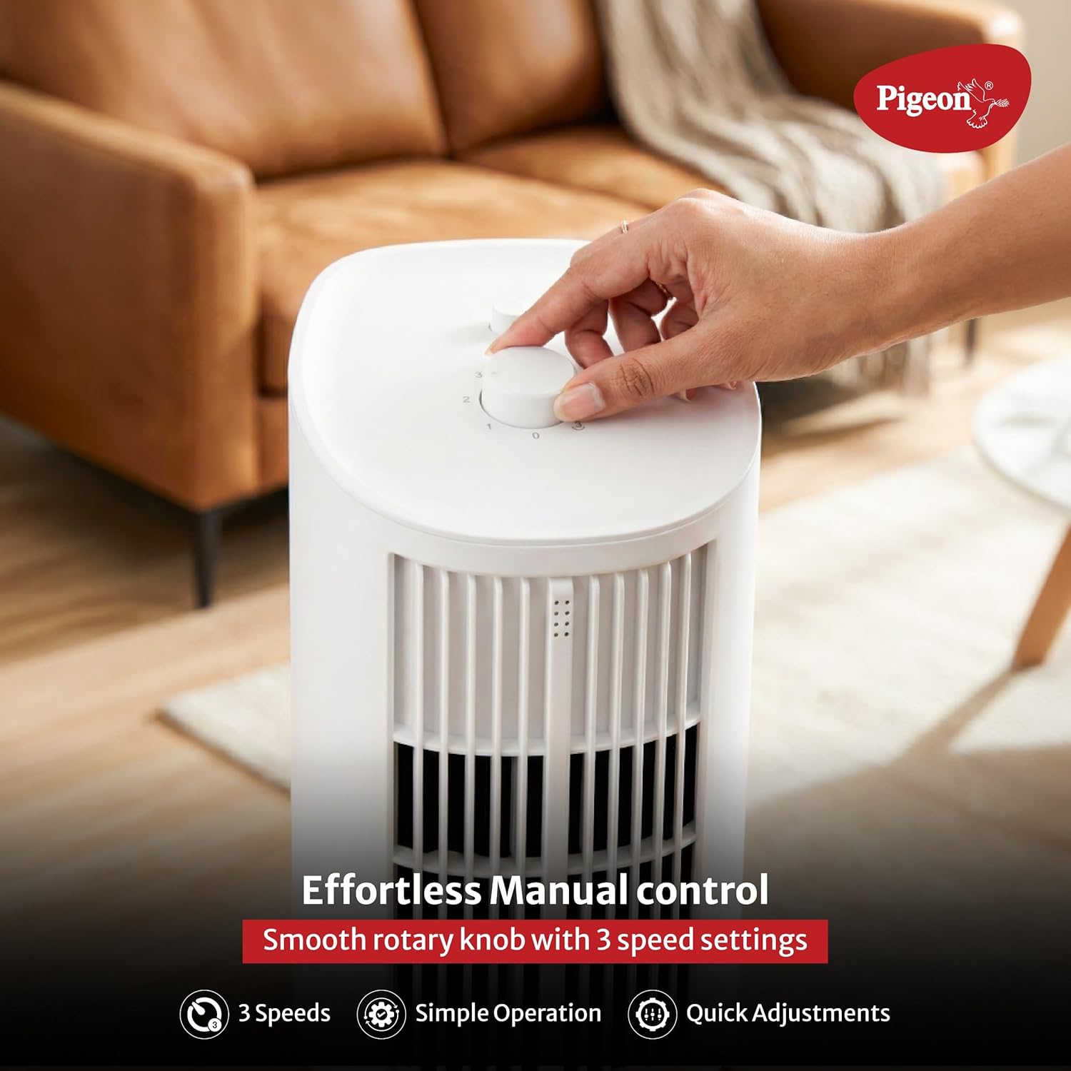 Pigeon Cooling Portable Tower Fan