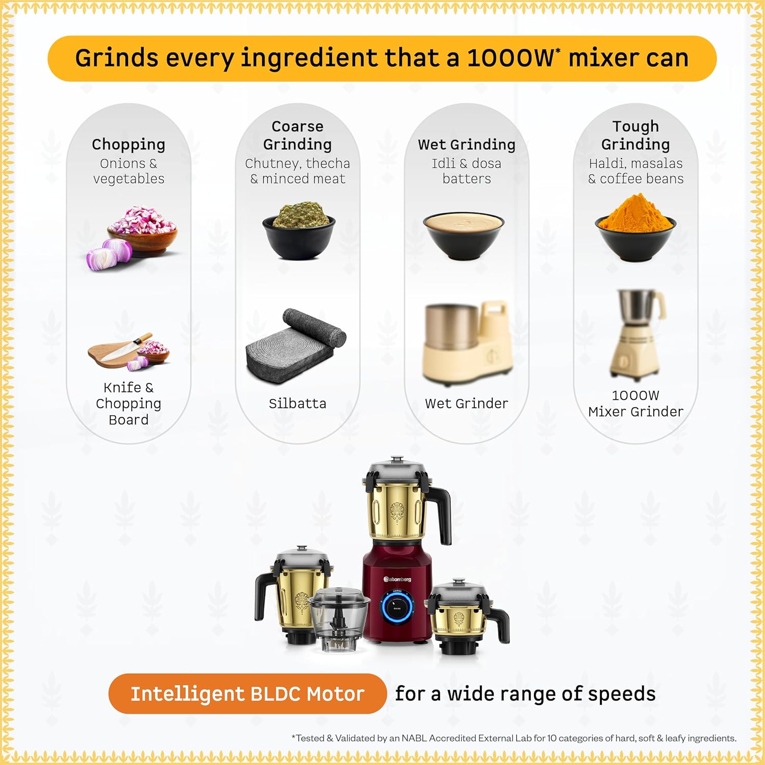Atomberg Zenova Special Edition Mixer Grinder