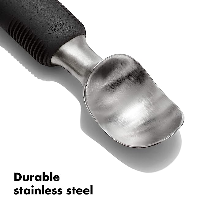 OXO GG Classic Swipe Stainless Steel Ice Cream Scoop