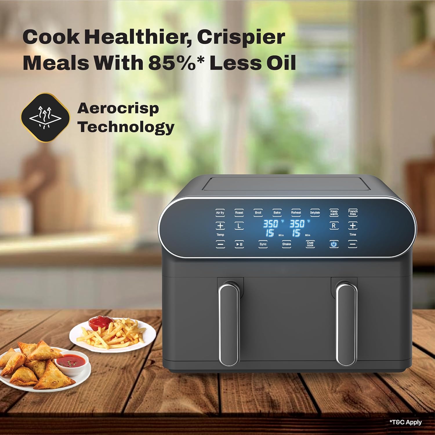 Havells Air Fryer Prolife Delicia 1700 W