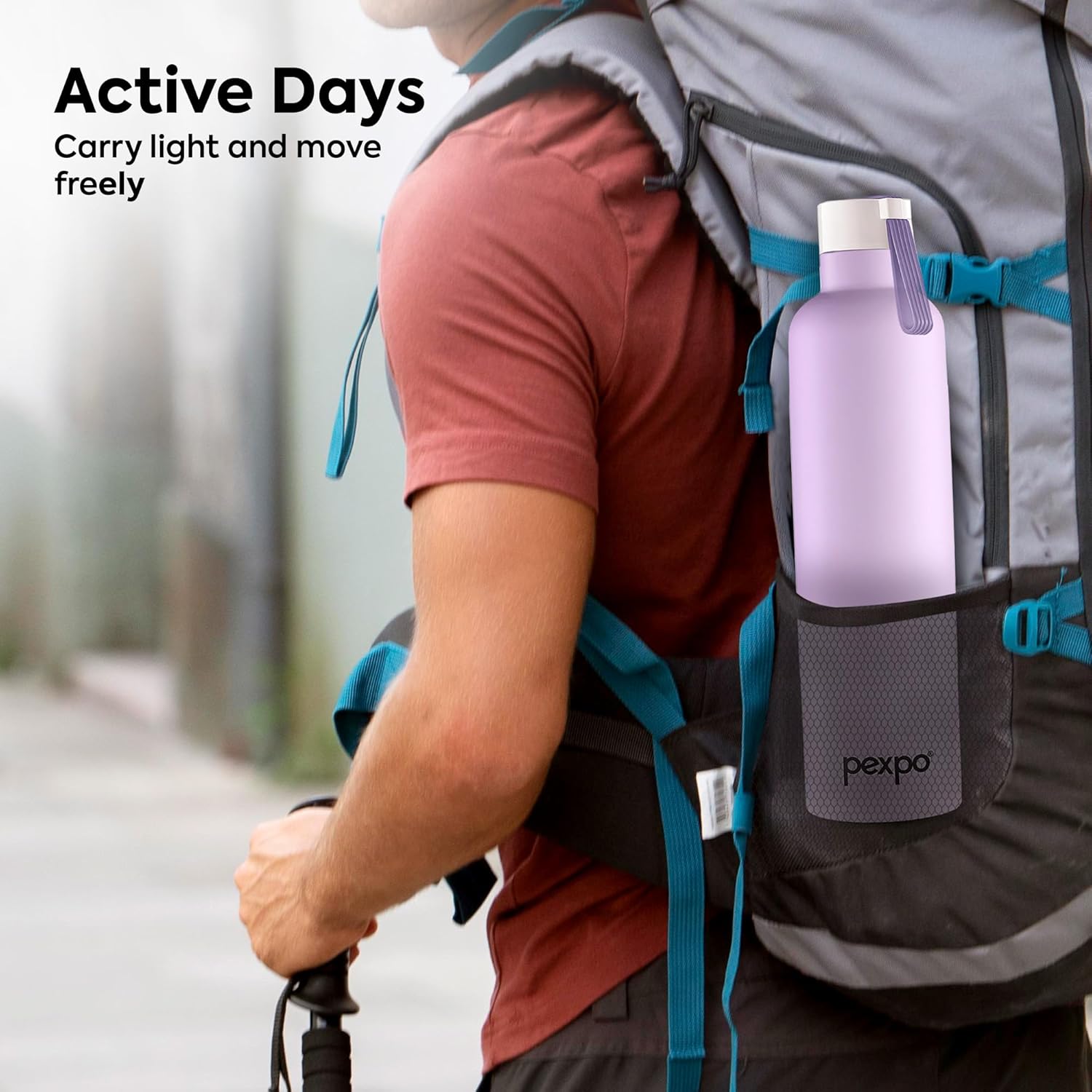 Pexpo Oslo Stainless Steel Water Bottle
