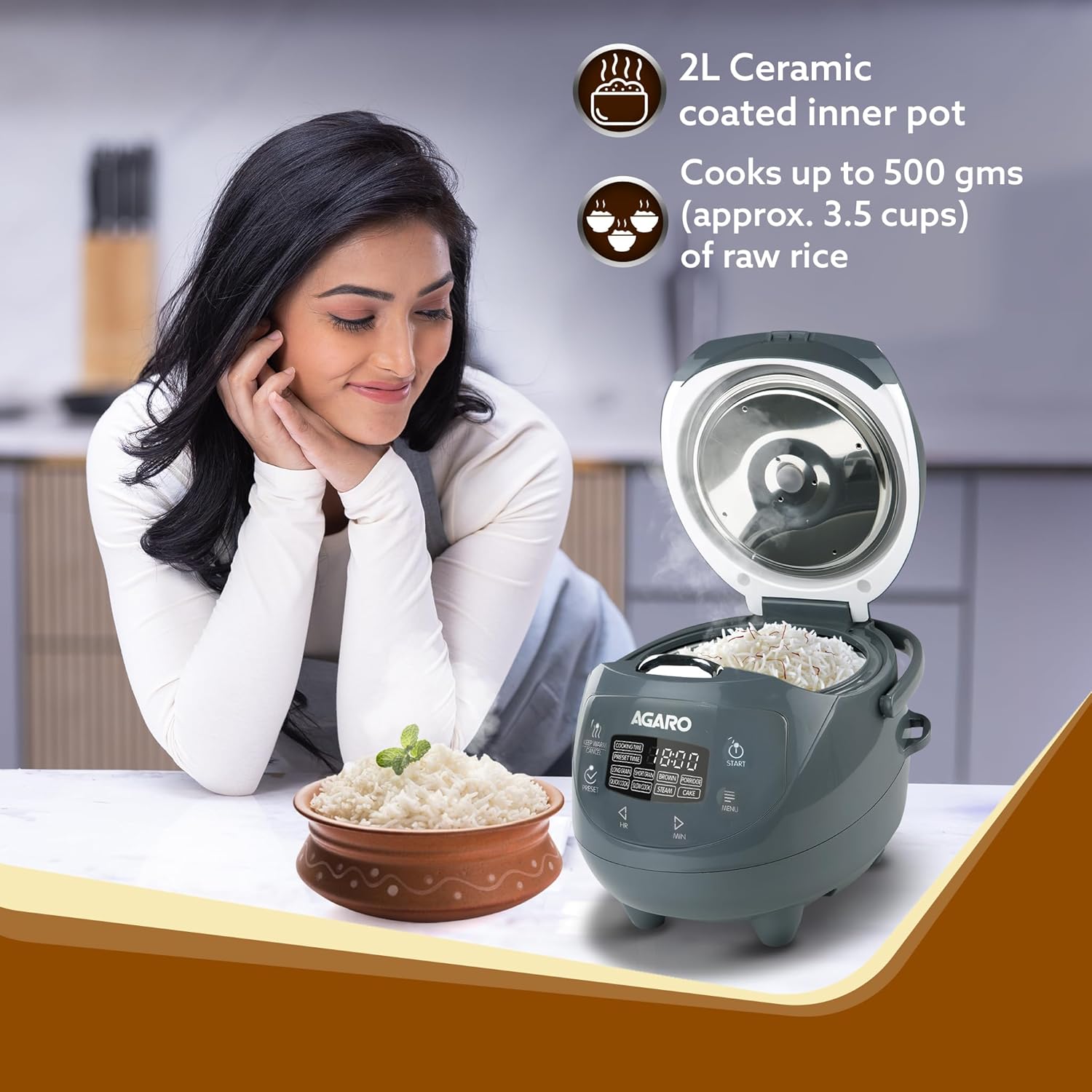 Agaro Imperial Electric Rice Cooker