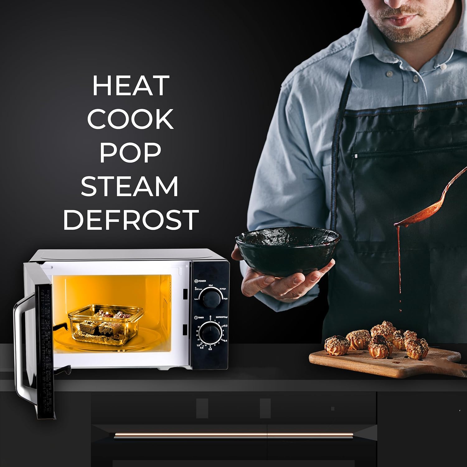 Pigeon 20L Nano Wave Solo Microwave Oven