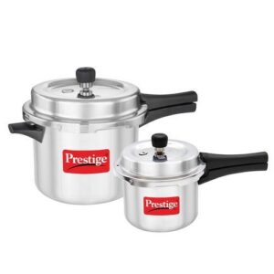 Prestige Alu Pop Svachh Combi 5L 3L 2 Body 2 Lid