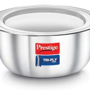Prestige Tri-Ply Tope Cookware with Lid