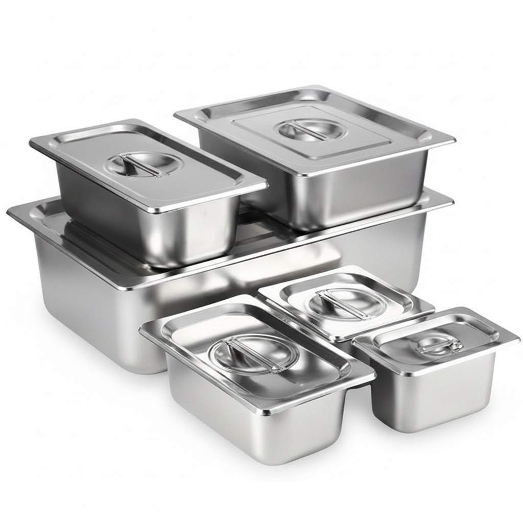 GN Pans / Gastronorm Pans Stainless Steel | Matt Finish | Food Grade